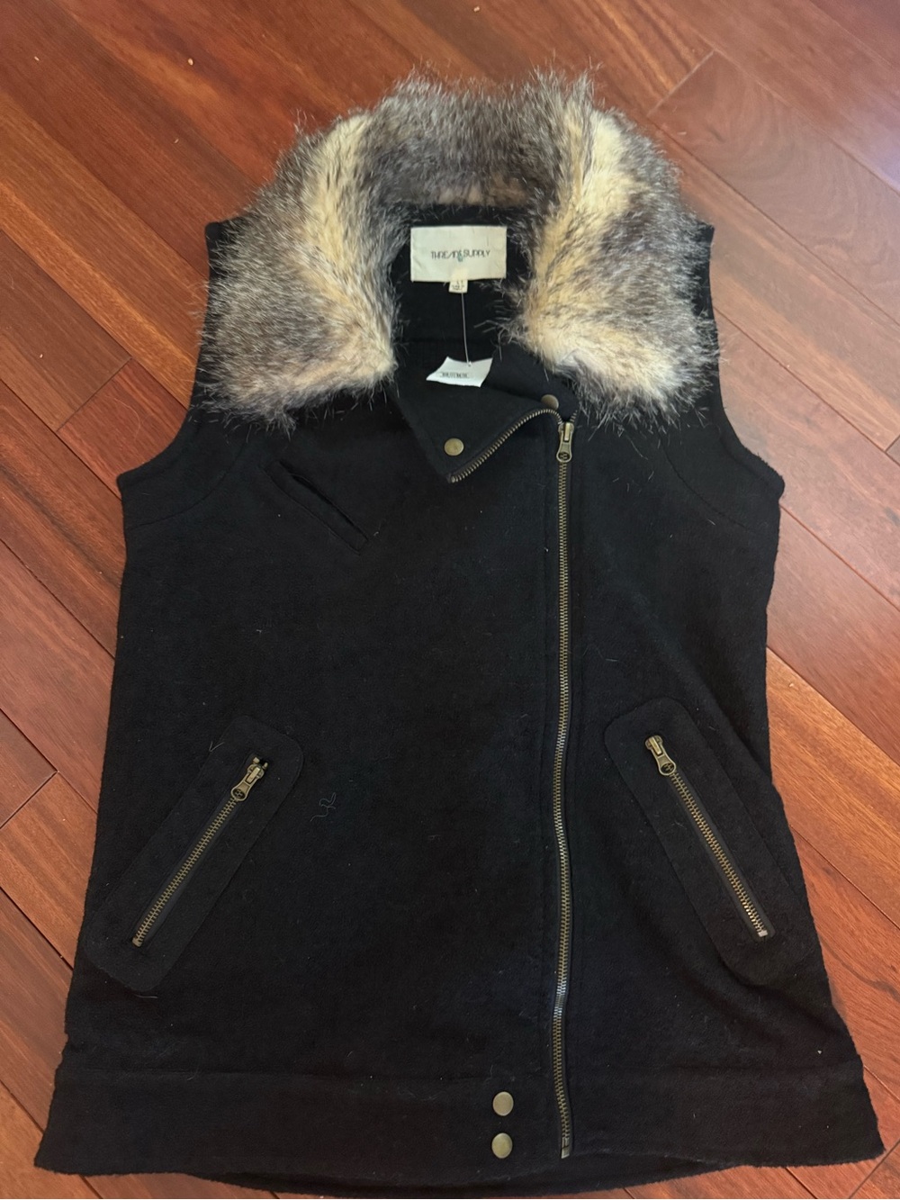 Thread & Supply Jacket Sweater Vest NWT SZ L Aztec Wool Blend From Nordstrom’s